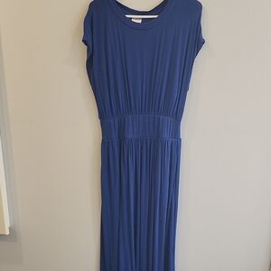 Serra Royal Blue Maxi Dress